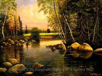 Landscape XXI. by Mark Kalpin