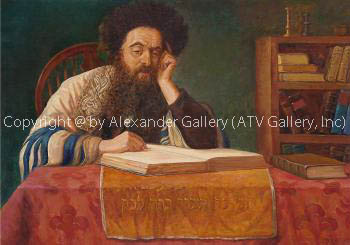 Hassid`s Study II by Victor Brindatch