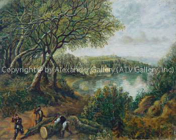 Landscape IV. by Victor Brindatch