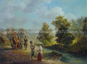 Landscape by Elena Flerova