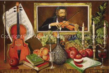 Violinist II. by Mark Kalpin