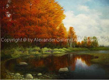 Lanscape IX. by Mark Kalpin