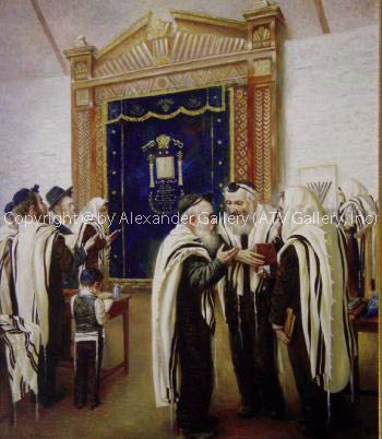 Synagogue in Crown Heights by Elena Flerova