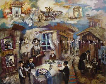 Hanukkah. by Vyacheslav Braginsky