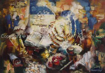 Jewish Attributes VI. by Vyacheslav Braginsky