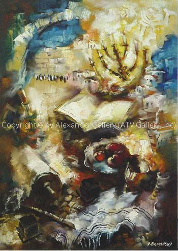 Jewish Attributes IV. by Vyacheslav Braginsky