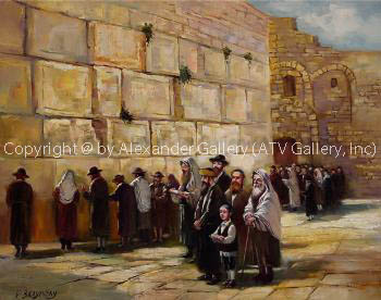 Western Wall. by Vyacheslav Braginsky