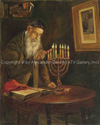 Hanukkah. by Victor Brindatch