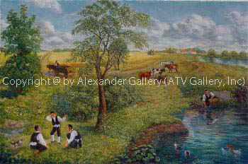 Landscape VI. by Victor Brindatch