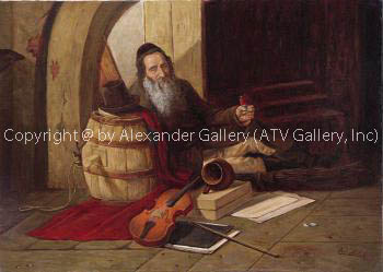 The Busker. by Victor Brindatch