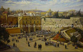 Jerusalem II. by Venyamin Zaslavsky