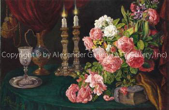 Flowers. by Victor Brindatch