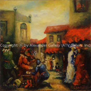 Street Misicians. by Aharon Yacobson (Yacobashvili)