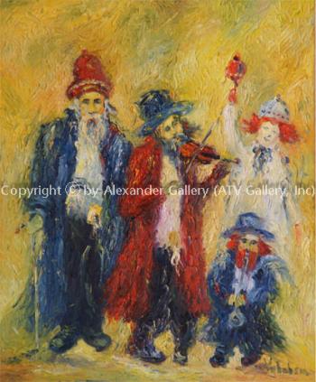 Purim. by Aharon Yacobson (Yacobashvili)