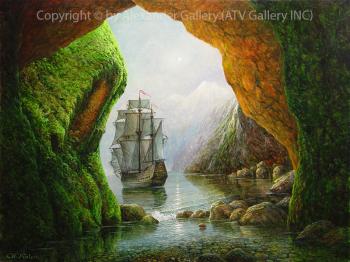 Grotto. by Mark Kalpin