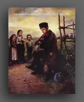 The Violinist by Elena Flerova