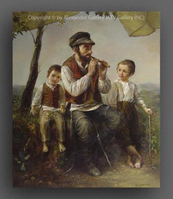 Under the Tree by Elena Flerova