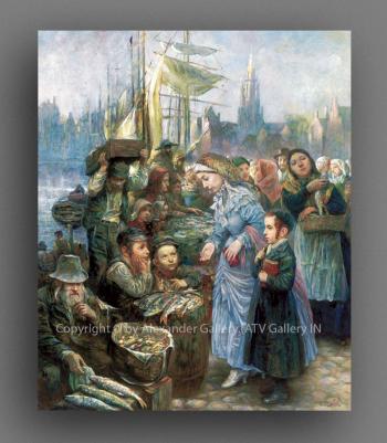 Fish Market. by Elena Flerova