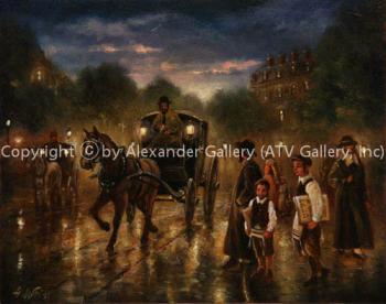 Evening City III. by H. Weiss