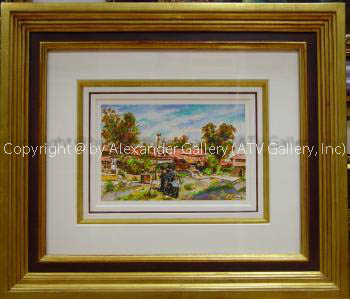 Sabbath Morning Jerusalem. by Itshak Holtz