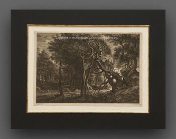 Paul Rubens Etching. by Peter Paul Rubens(1577-1640)