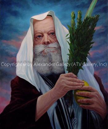 Lubavicher Rebbe III. by Surpin