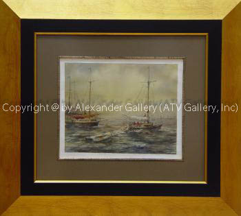 Boats III. by Remdy Burke